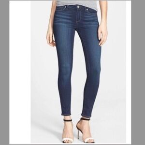 PAIGE Verdugo Ankle Super Skinny Jeans in Nottingham Size 26